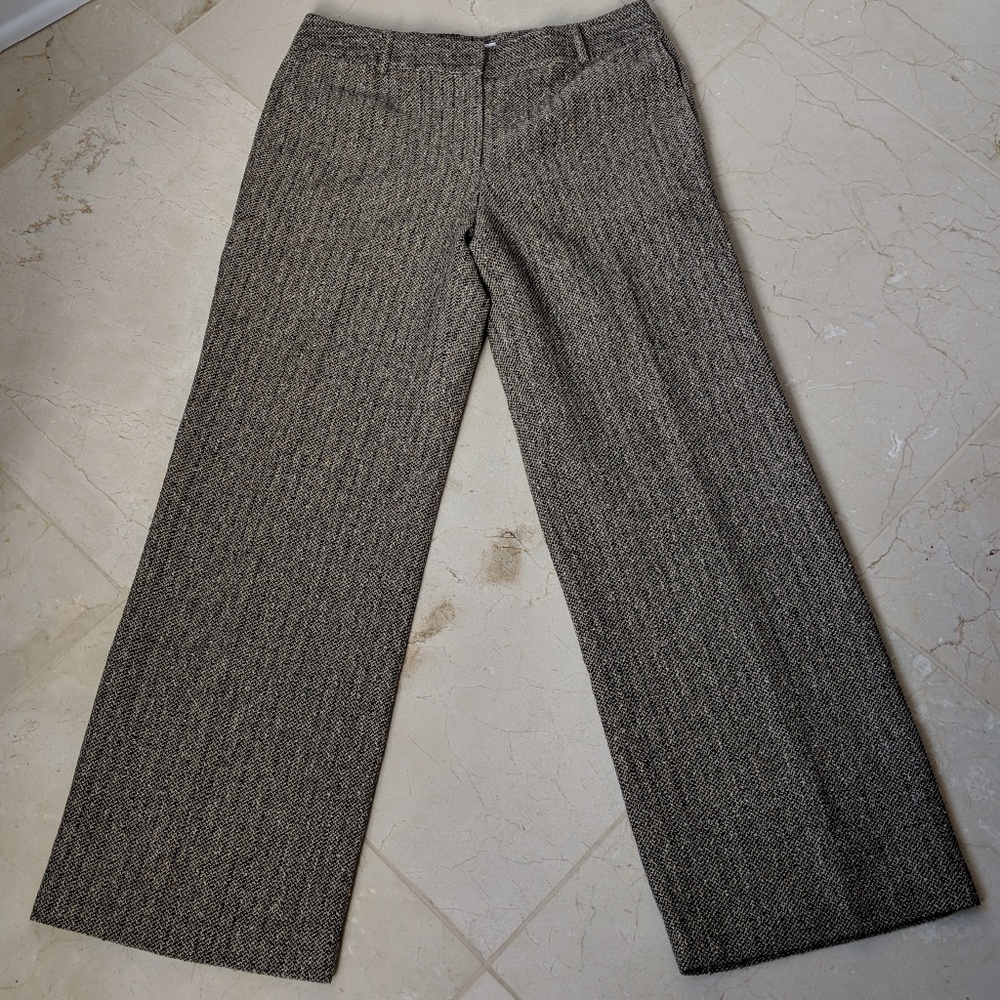 Talbots Petites Tweed Pants Trousers Size 8